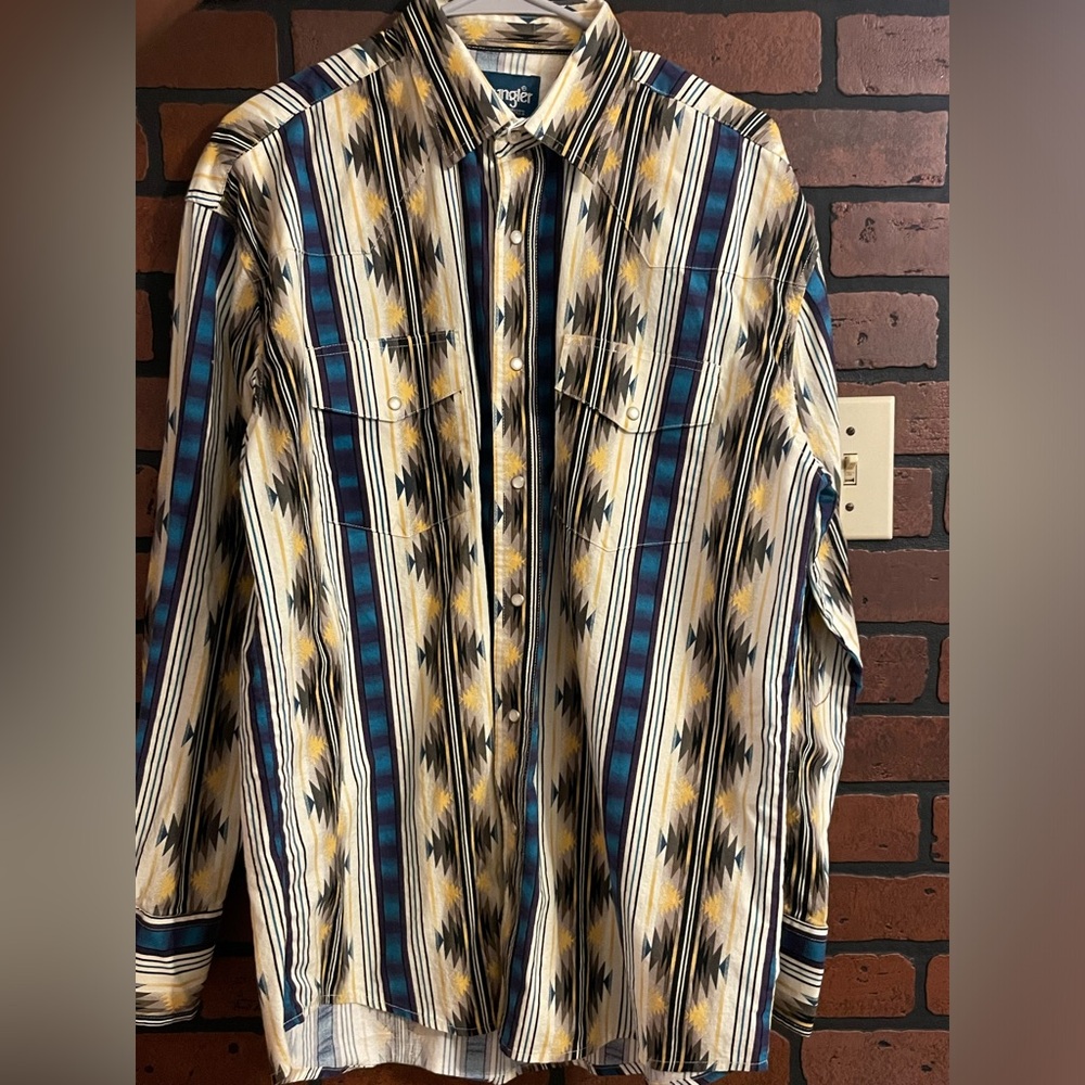 Vintage Wrangler Pearl Snap